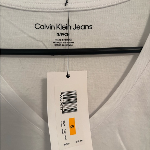 NWT Calvin Klein Tee - Picture 3 of 4